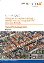 Strategies to transform existing districts into low-energy and low-emission districts