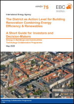 The District as Action Level for Building Renovation Combining Energy Efficiency & Renewables - A Short Guide for Investors and Decision-Makers