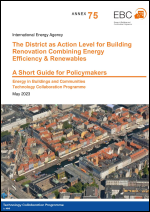 The District as Action Level for Building Renovation Combining Energy Efficiency & Renewables - A Short Guide for Policymakers